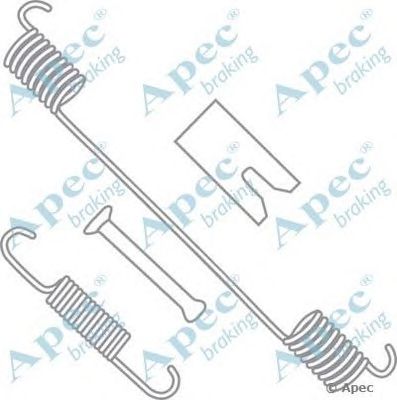 APEC BRAKING kit2025 -  Комплектующие, тормозная колодка